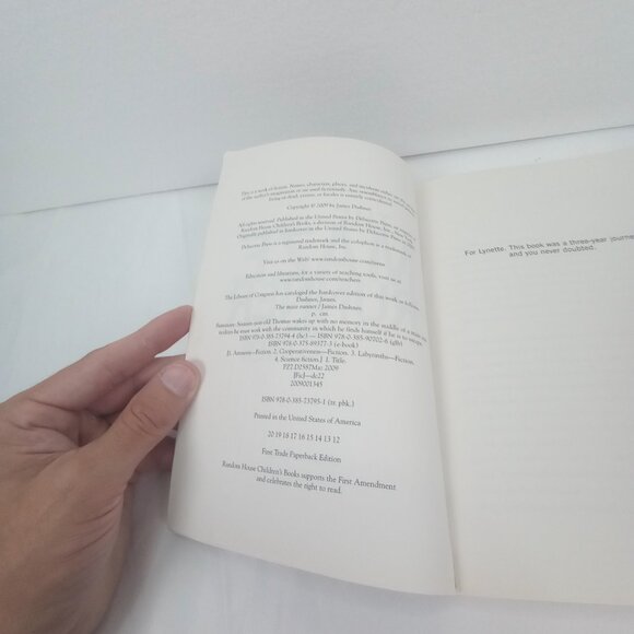 The Maze Runner by James Dashner Dystopian YA Sci-Fi Adventure Bestseller - Picture 7 of 7